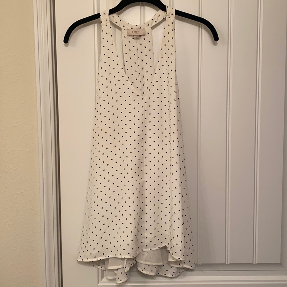 Loft sleeveless shirt